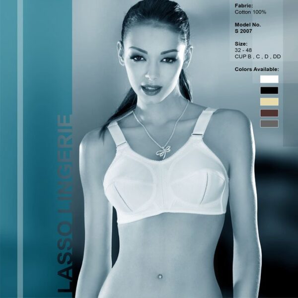 2007 Bra model, full cotton cup