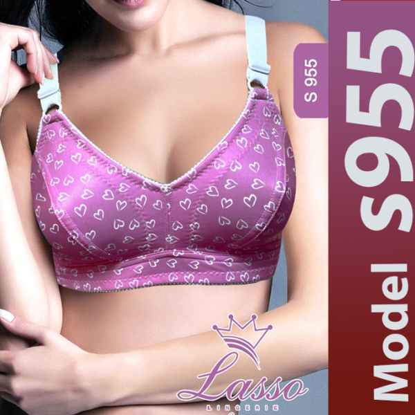 Lasso-955 bra with different patterns