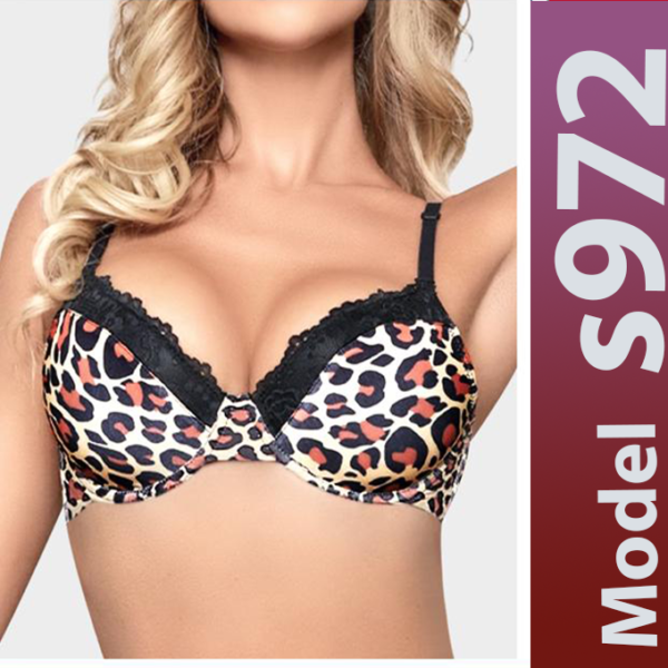 Lasso Model lasso-972 Padded bra with different patterns