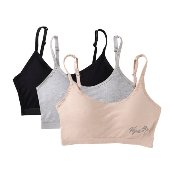 Voyaa  Soft Bra Padded Thin Straps 3 Pack  T750 - Image 2